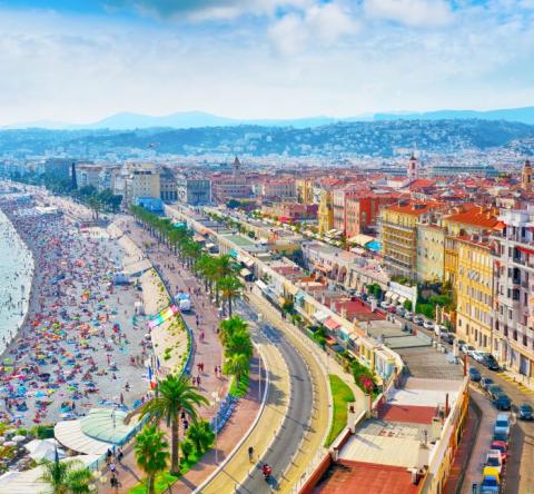 Il existe à Nice d'importantes disparités de prix selon les quartiers. @ Getty Image