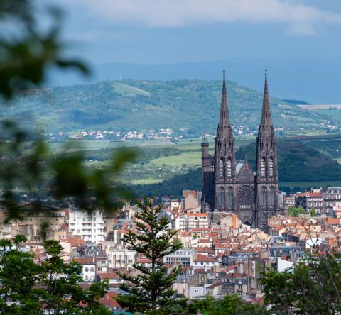 Vue de Clermont-Ferrand