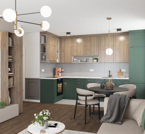 La tendance des cuisines bicolores