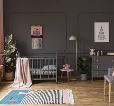 Astuces pour les murs d'une chambre d'enfant
