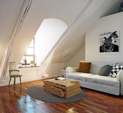 Des conseils pour aménager un studio mansardé