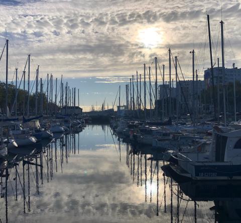 Lorient quartier Merville port