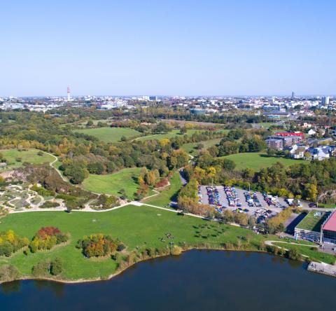 Nantes quartier Bellevue Parc Saint Herblain