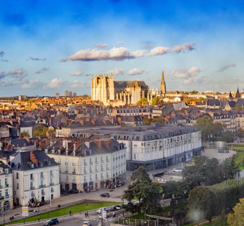 Acheter un bien immobilier à proximité de Nantes permet de gagner de 20 à 30 % en pouvoir d'achat. © Getty Images