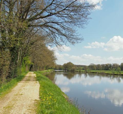 Bouvron canal Nantes Brest