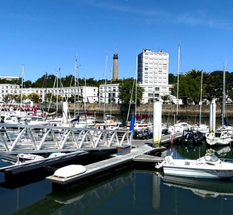Quartier Bodélio Lorient port de plaisance