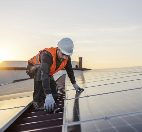 Panneaux photovoltaiques vote majorité