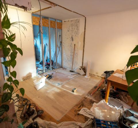 Travaux indissociables reconstruction