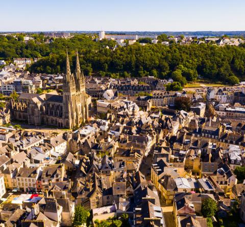Quimper quartier la tourelle mont Frugy