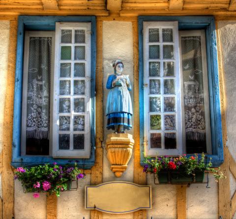 Quimper quartier Locmaria faience