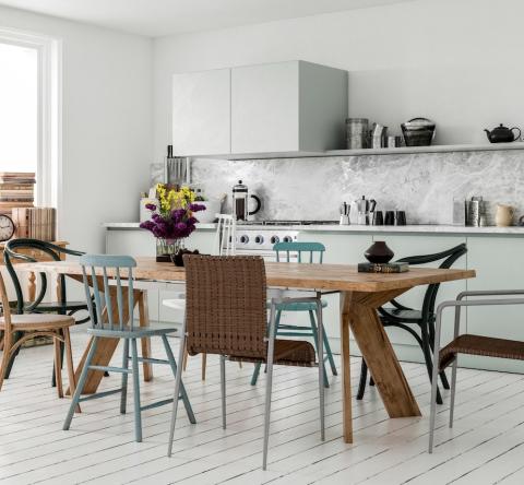 Salon style chaleureux