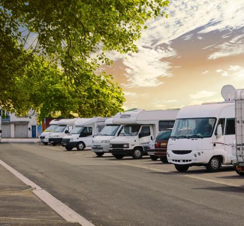Stationnement interdit pour les camping-cars
