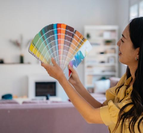 Peindre son encadrement de porte : la technique qui buzz sur Pinterest.